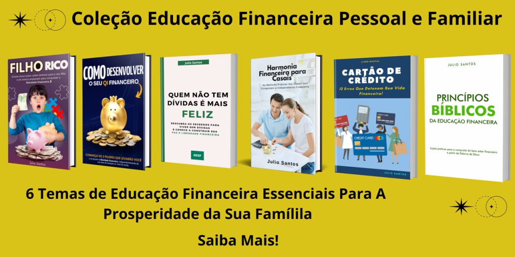 7 Livros de Educação Financeira Pessoal e Familiar