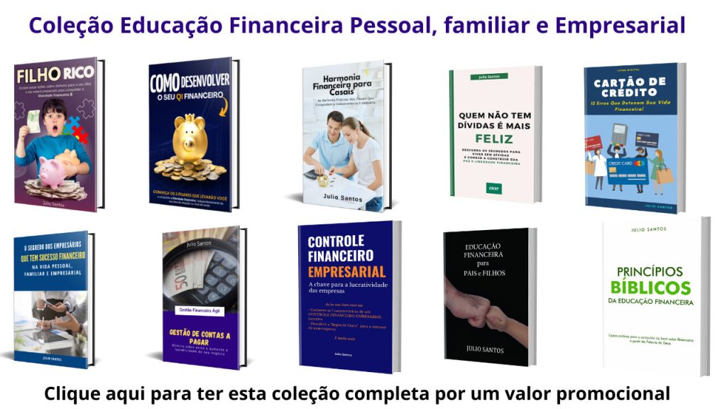 Coleção Completa de Livros de Educação Financeira