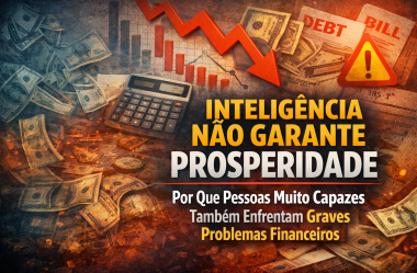 Inteligência Não Garante Prosperidade: Por Que Pessoas Muito Capazes Também Enfrentam Graves Problemas Financeiros